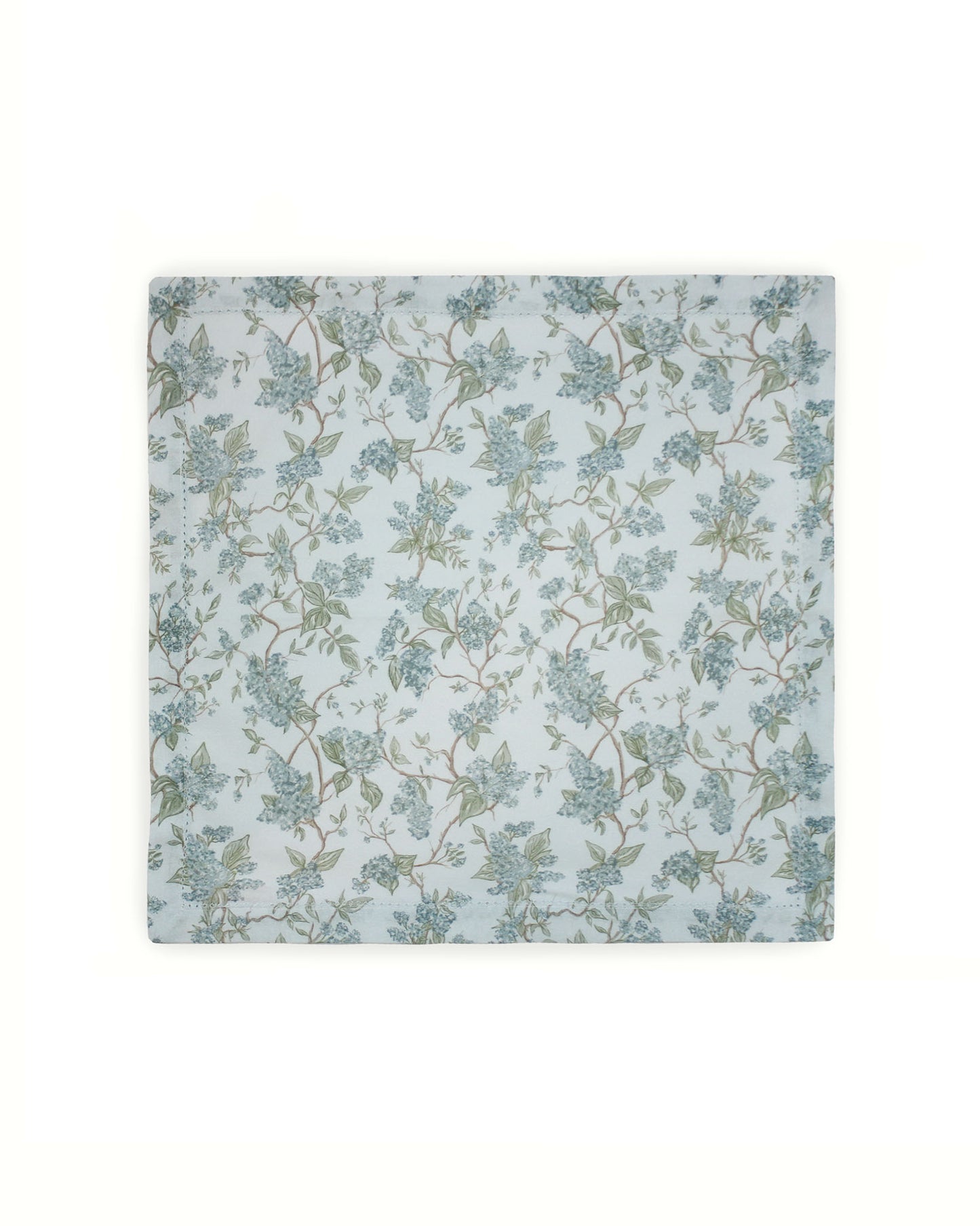 Hyacinth floral cloth napkins made from organic cotton, perfect for spring table settings, summer entertaining, and casual dining. Perfect Mother's Day hosting gifts.