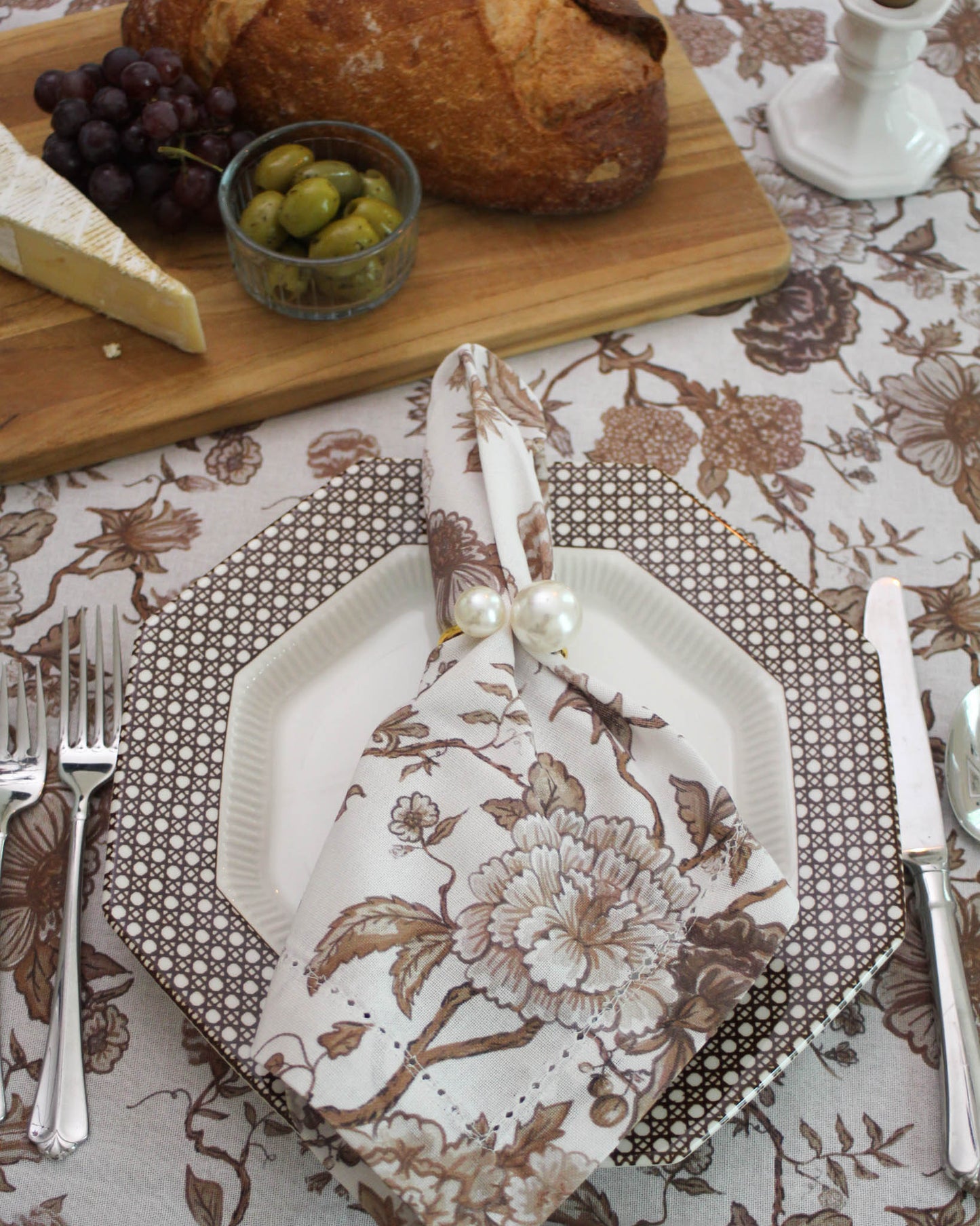 Florence Floral Napkins, Set of Four