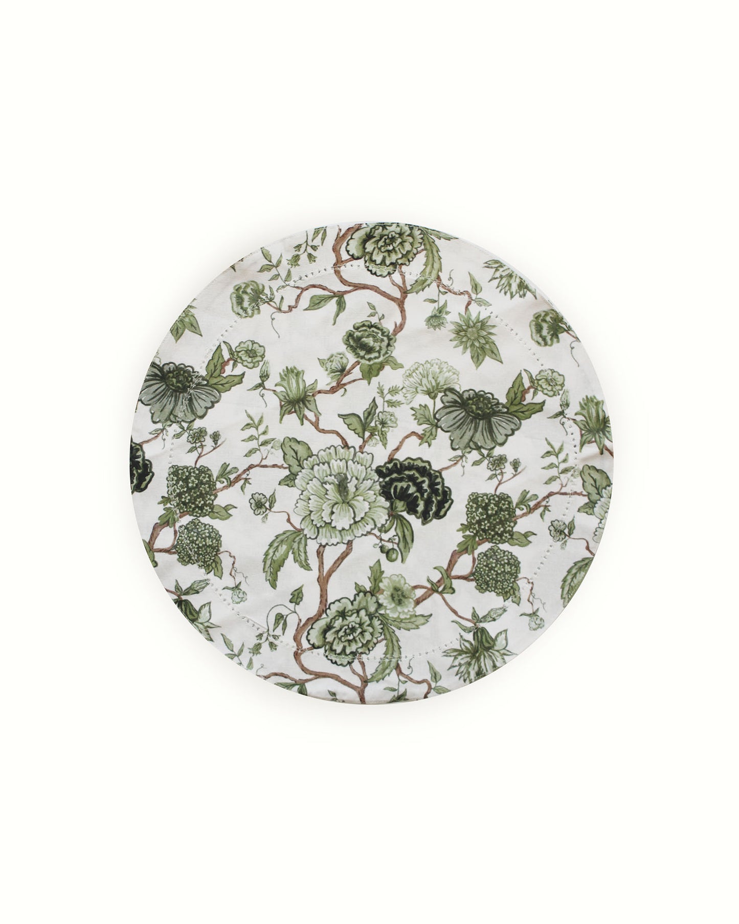 Florence Floral Round Placemats, Set of Four
