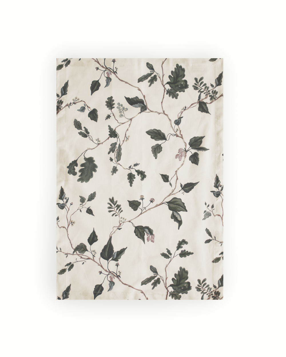 Arbor botanical cotton tea towel for hosting