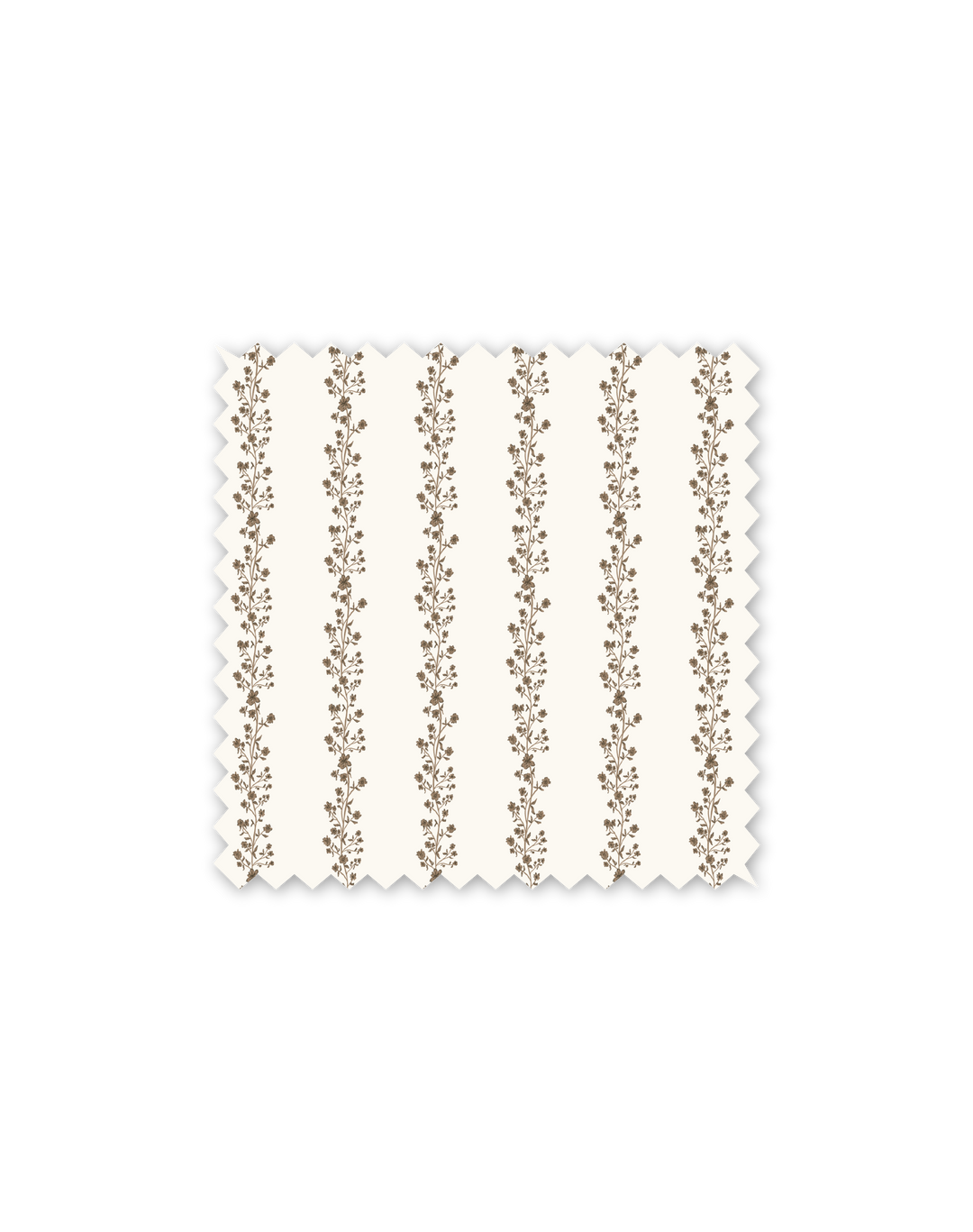 Begonia Stripe Chestnut Fabric Swatch