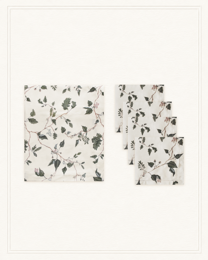 Arbor Tablecloth & Napkin Set