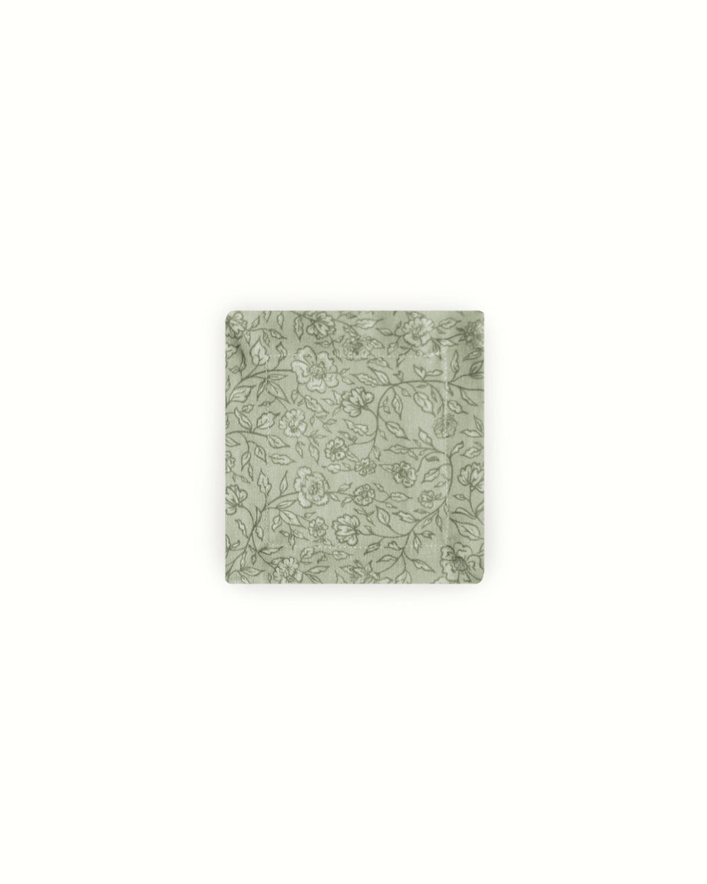 Decorative cotton cocktail napkins that double as fabric coasters, featuring a timeless floral pattern for dinner parties, holiday gatherings, hostess gifts, and bar cart decor.