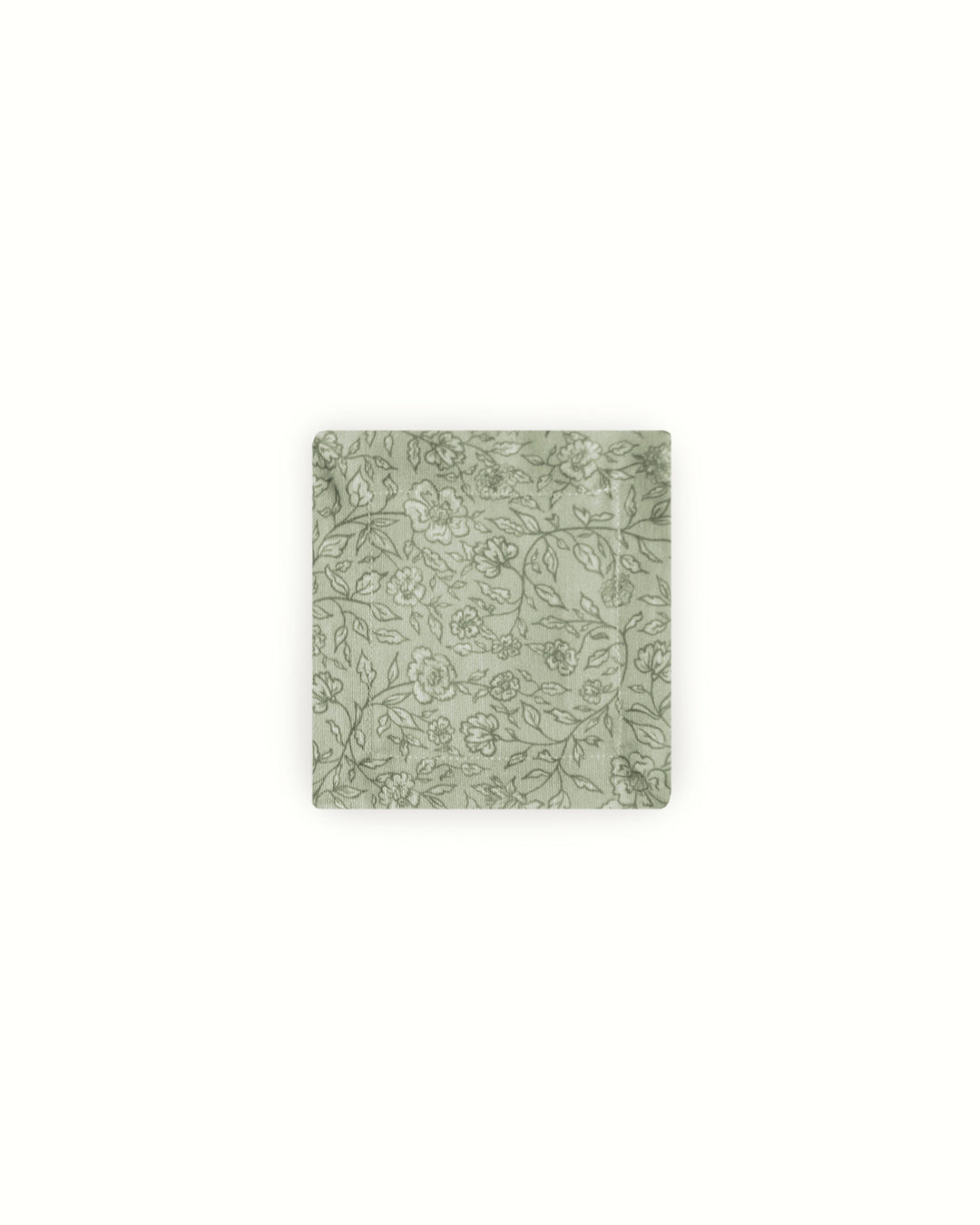 Decorative cotton cocktail napkins that double as fabric coasters, featuring a timeless floral pattern for dinner parties, holiday gatherings, hostess gifts, and bar cart decor.