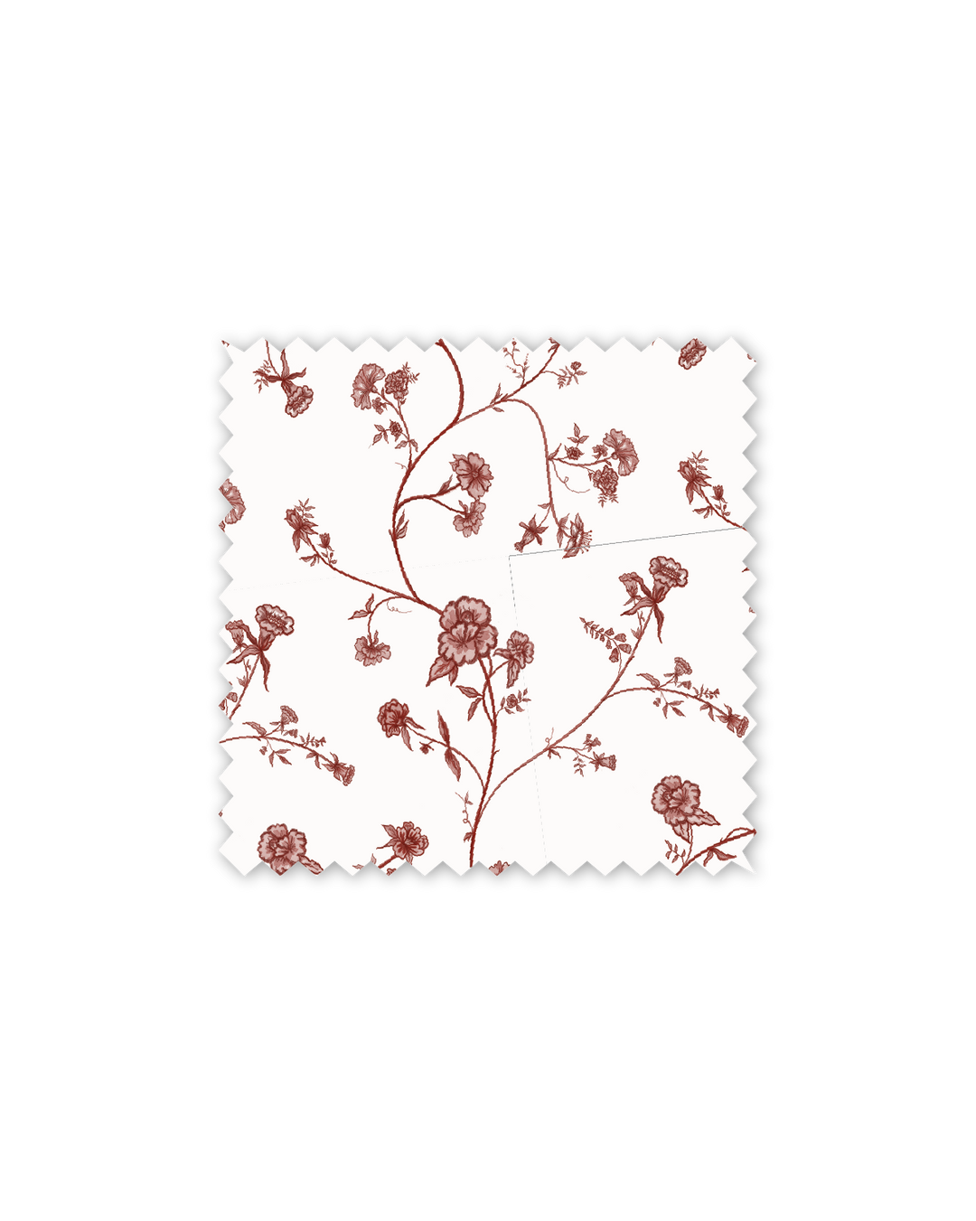 Garden Vine Ruby Fabric Swatch