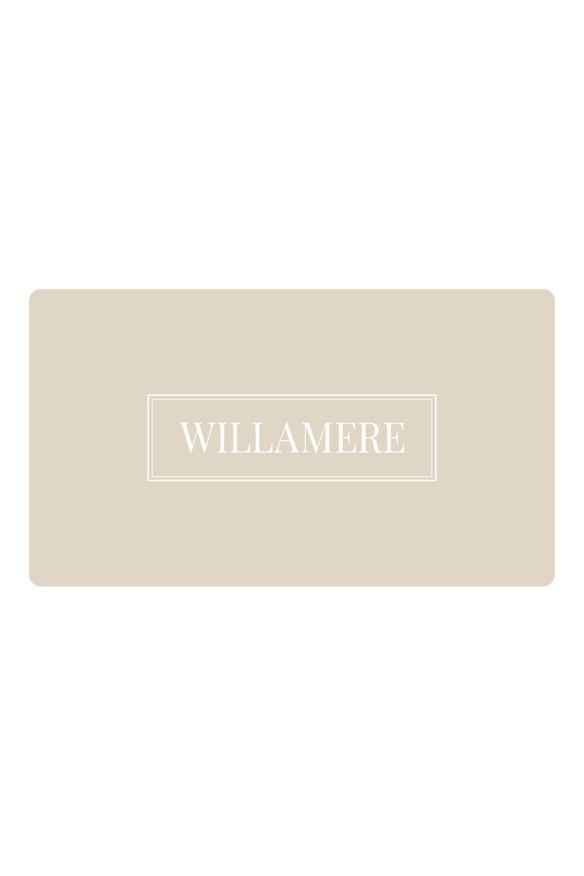 Willamere Gift Card