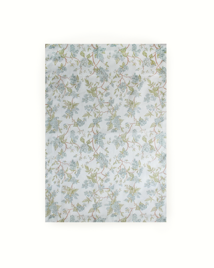 Hyacinth Blue Cotton Tea Towel
