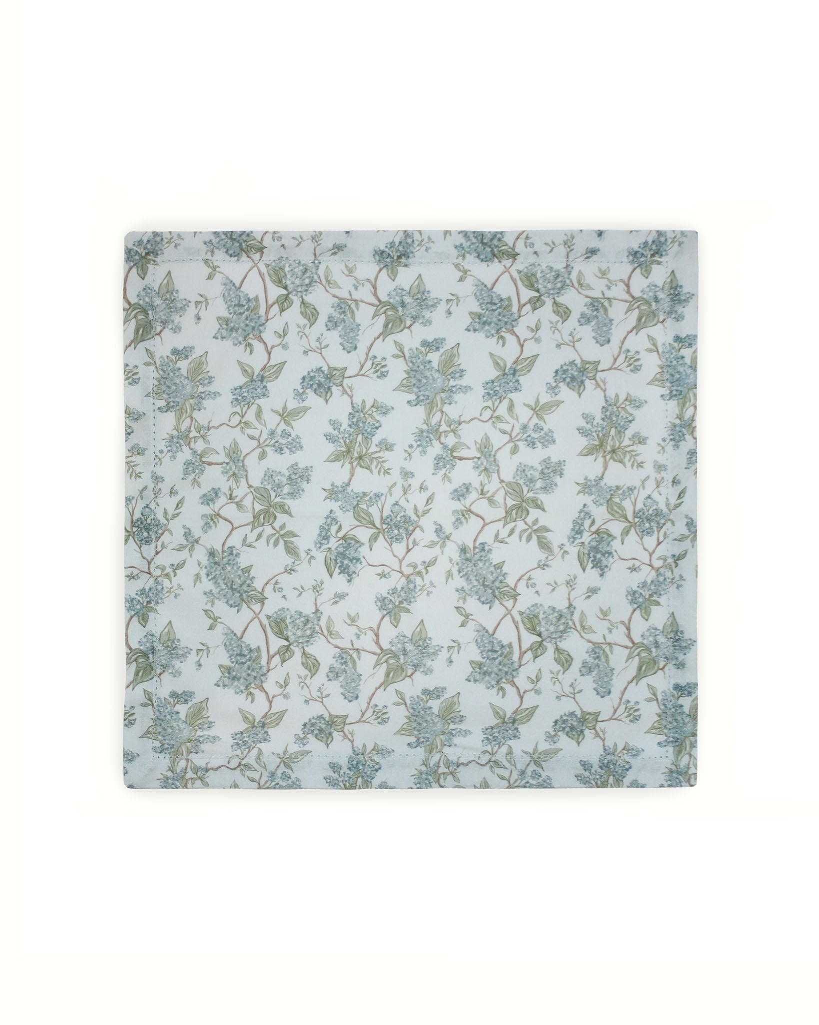 Hyacinth floral cloth napkins made from organic cotton, perfect for spring table settings, summer entertaining, and casual dining. Perfect Mother's Day hosting gifts.