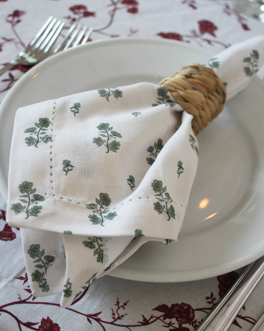 Bouquet Floral Napkins, Set of Four