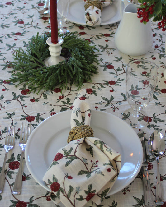 Bloom Floral Napkins, Set of Four