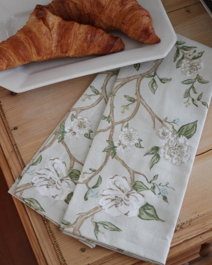 Camellia Cotton Tea Towel