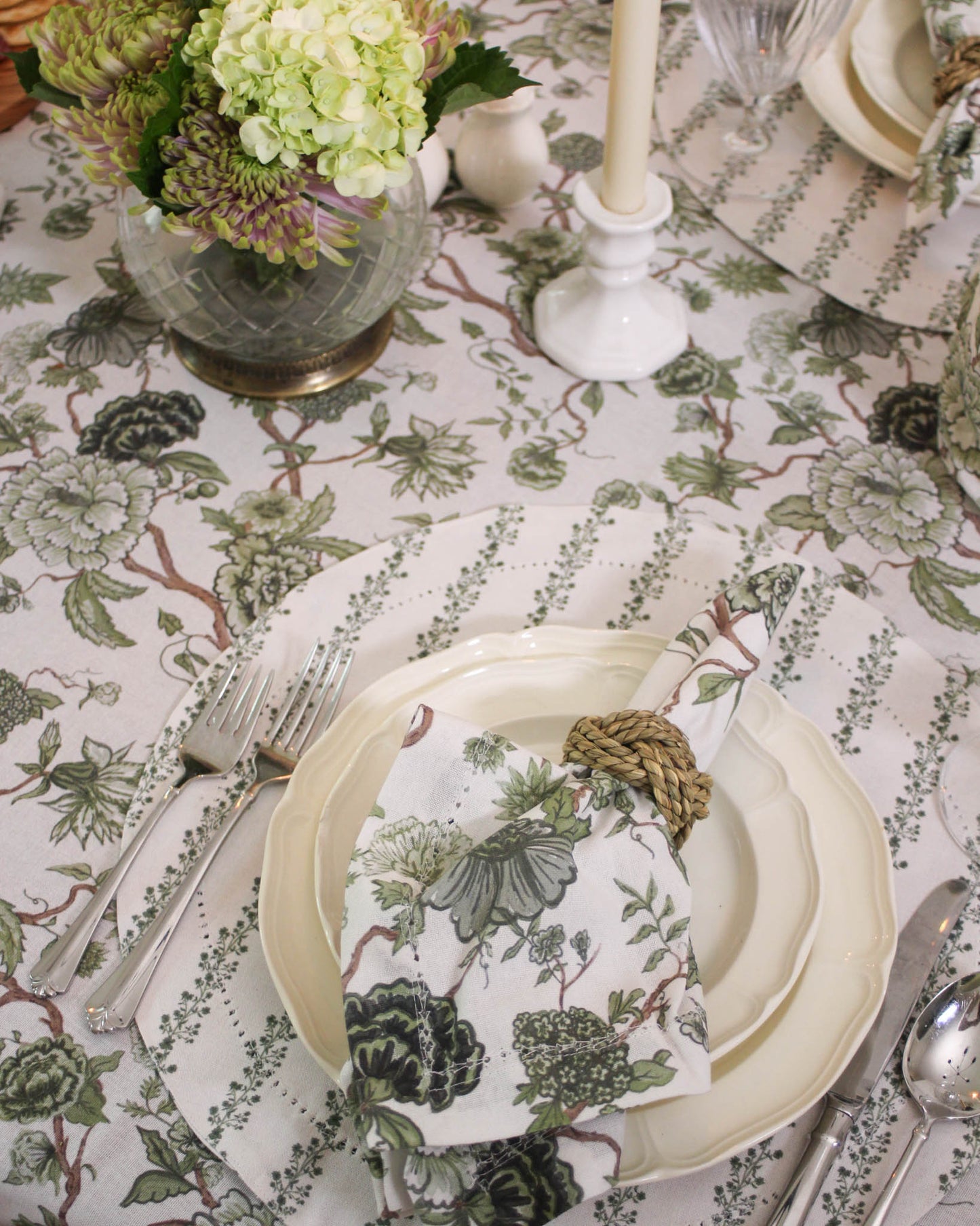 Florence Floral Napkins, Set of Four