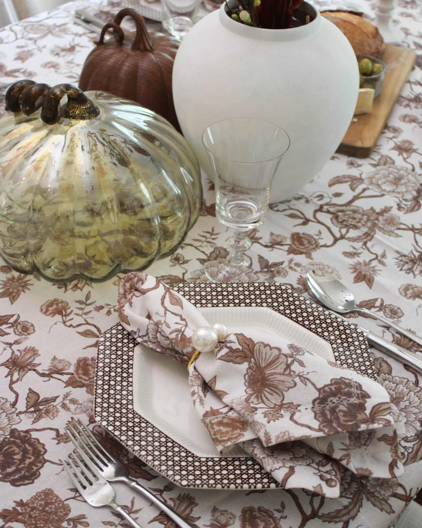 Florence Floral Napkins, Set of Four