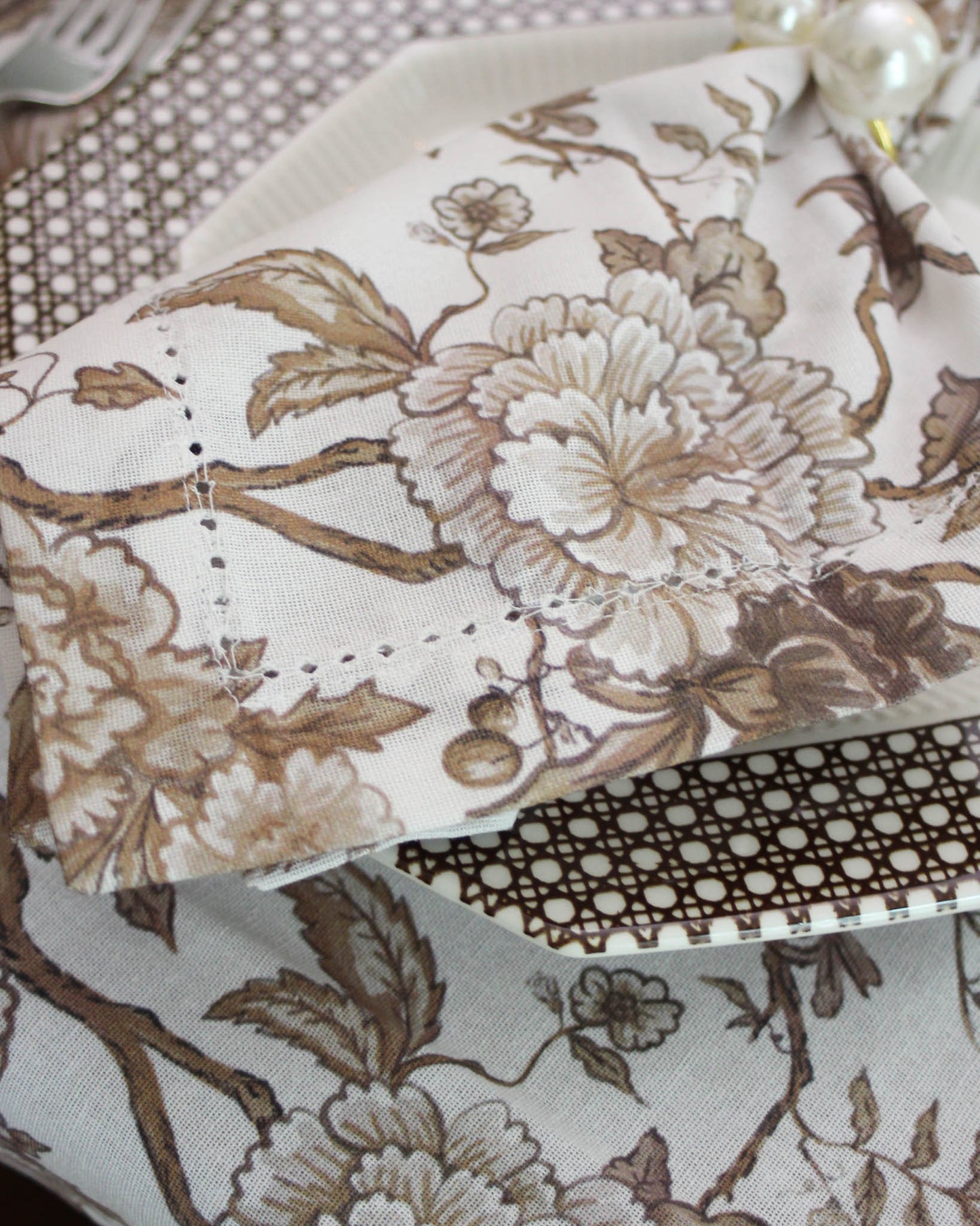 Florence Floral Napkins, Set of Four
