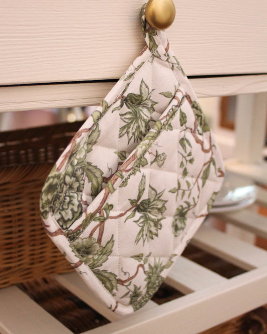 Florence Floral Pot Holder Set