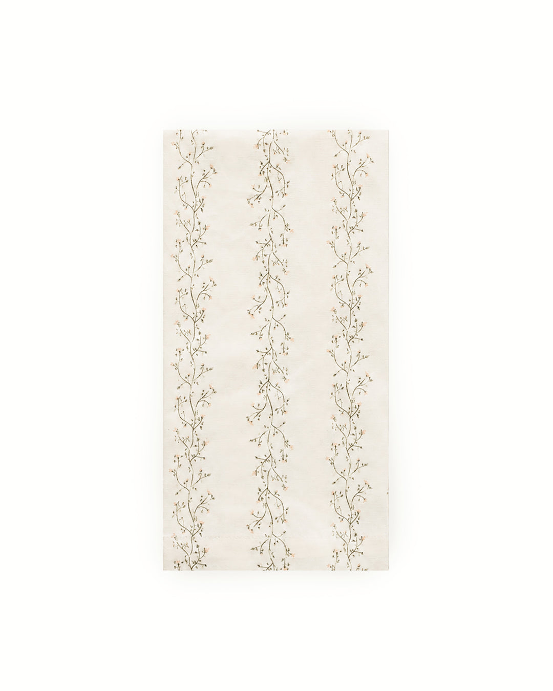 Printed cotton dish towel with an original hand-drawn design, created for drying hands and dishes while adding beautiful color and pattern to the kitchen.