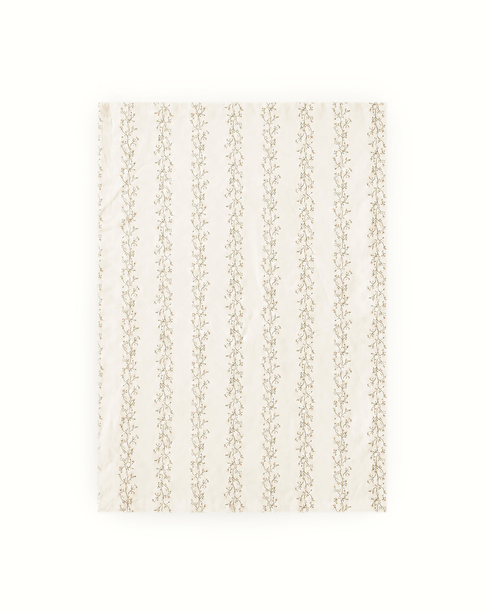 Printed cotton dish towel with an original hand-drawn design, created for drying hands and dishes while adding beautiful color and pattern to the kitchen.