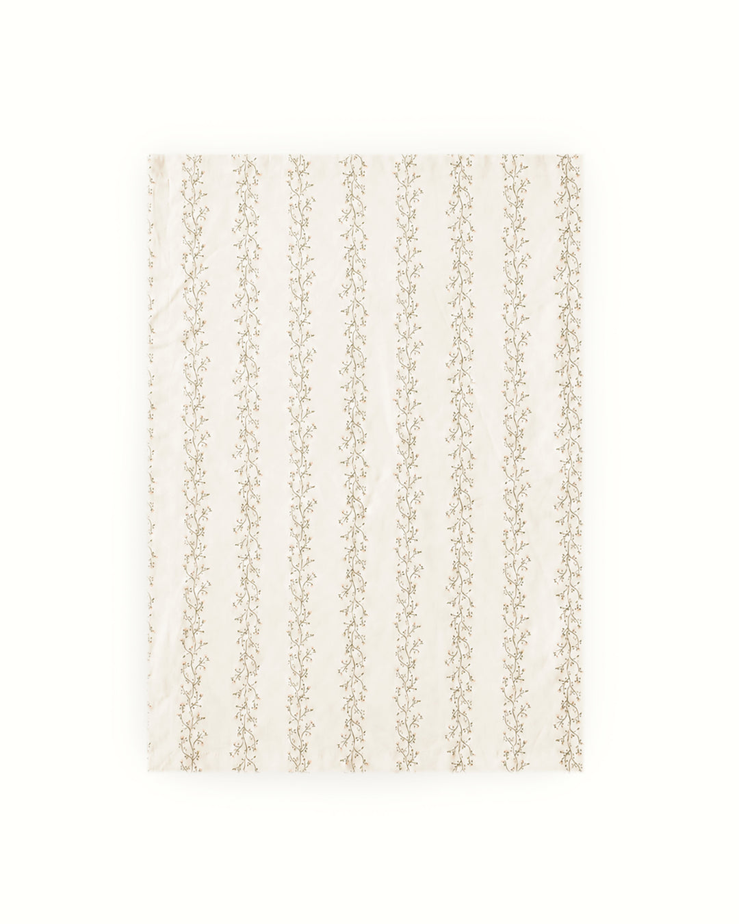 Printed cotton dish towel with an original hand-drawn design, created for drying hands and dishes while adding beautiful color and pattern to the kitchen.