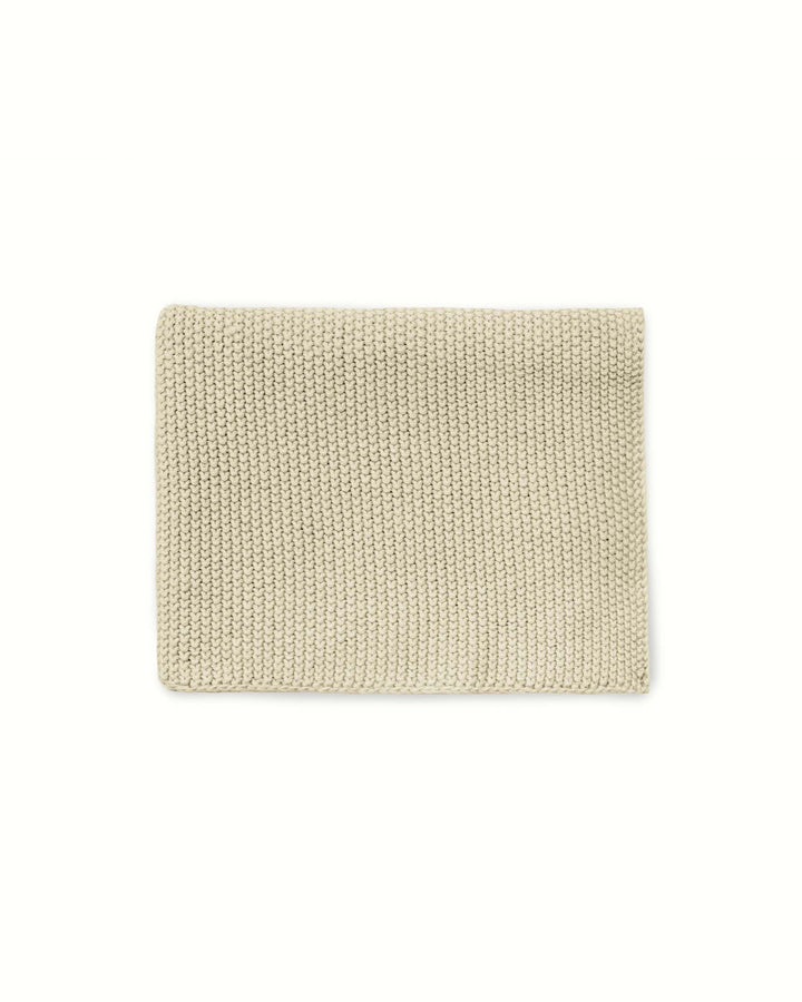 Sorrento Natural Cotton Knit Kitchen Towel, Set of 2