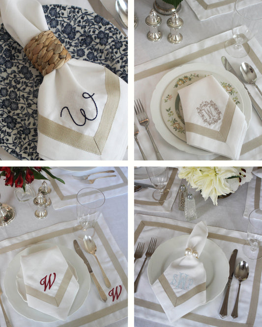 monogram add on examples